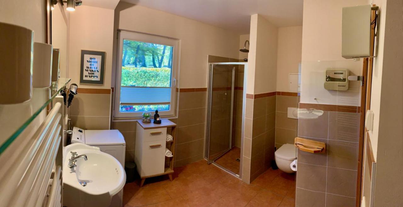 Relaxlounge Abschlag1 #Sauna #Whirlpool #Kamin Göhren-Lebbin Exterior foto