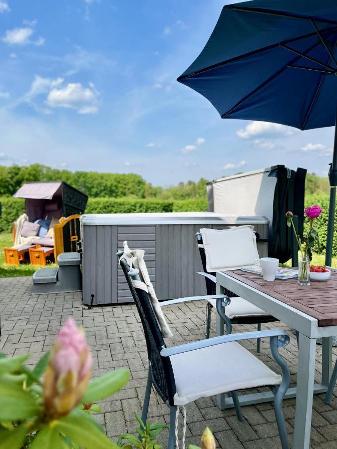 Relaxlounge Abschlag1 #Sauna #Whirlpool #Kamin Göhren-Lebbin Exterior foto